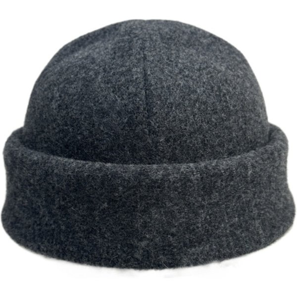 Beanie z wełny merino o elastycznym rozmiarze, bezszwowa, idealna jako akcesorium do sauny dla kobiet i mężczyzn.