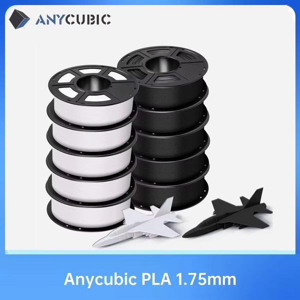 Anycubic PLA-Filament, 1,75 mm, FDM-3D-Drucker, Kunststoff-Verbrauchsmaterial für Kobra 3-Spielzeug, DIY-Druckfilament