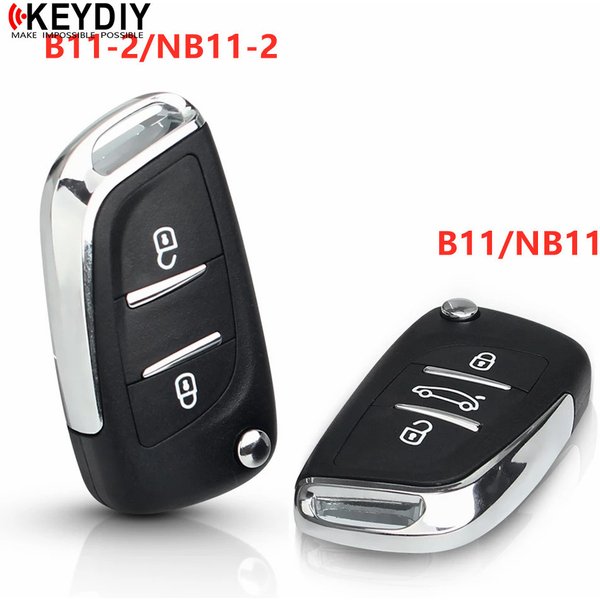 3 pièces/lot KEYDIY KD télécommande B11 B11-2 NB11 NB11-2 clé de voiture pour KD-X2 KD900 KD-MAX Mini KD Max programmeur de clé