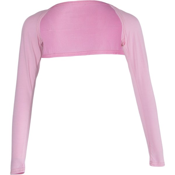 Boléro en jersey de coton modal élastique pour femmes musulmanes, manches longues, cache-épaules, protection solaire, à porter sous un t-shirt