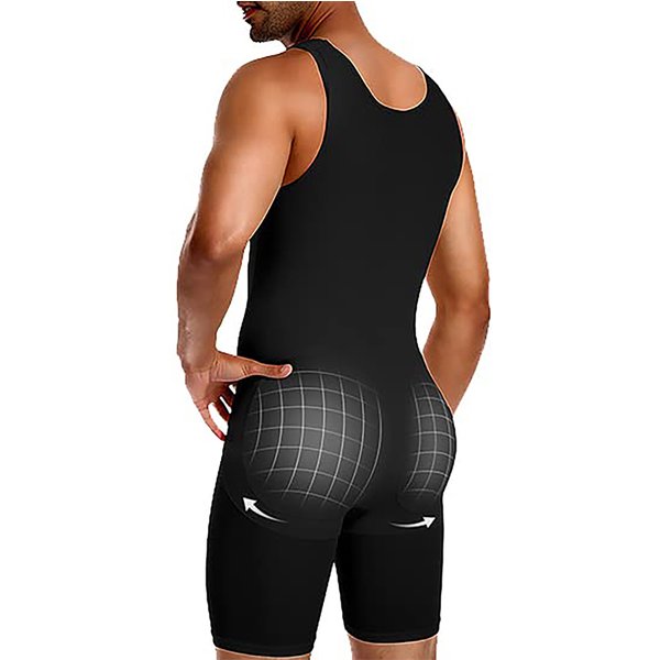 TUNIControl-Vêtements de compression pour hommes, rehausseur de hanche, costume de tambours, entraîneur de taille, corps entier, shaper, chemises, shorts, ventre mince