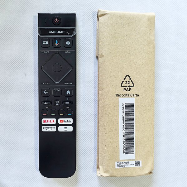 Télécommande rechargeable 398GM10BEPHY0001CR RF543A1A0002 pour téléviseurs OLED Philips séries 810 820 8100 860 850 849 859