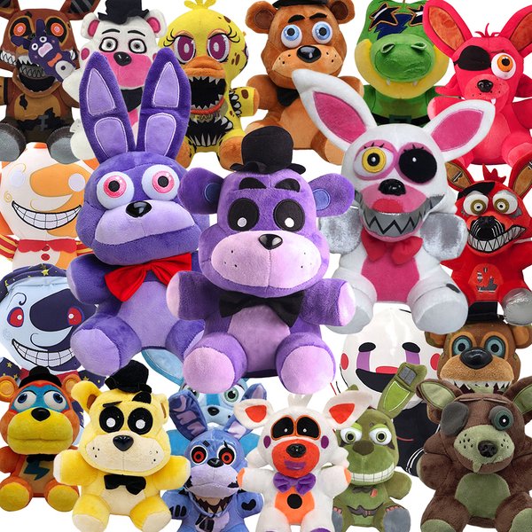 Nowa 18-centymetrowa pluszowa zabawka FNAF Freddy, pluszaki, miś, królik, gra Fnaf, pluszaki, prezent urodzinowy, prezent świąteczny dla dzieci