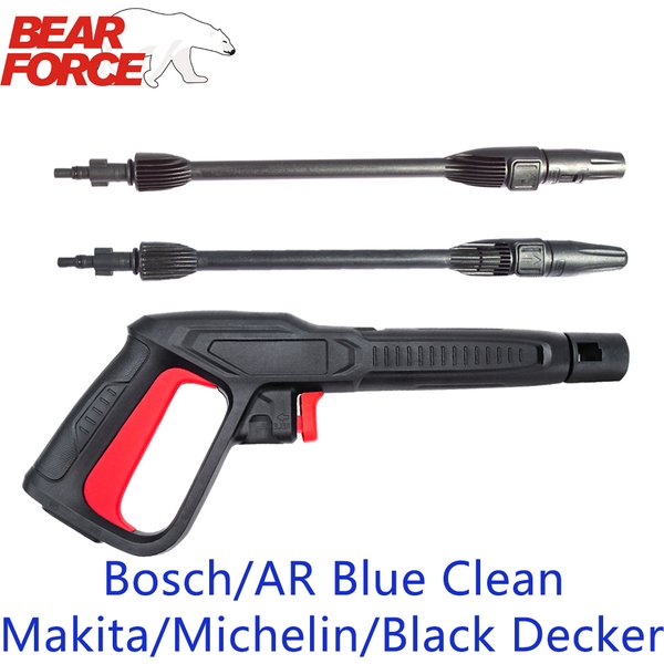 Buse de pistolet de pulvérisation pour nettoyeur haute pression, pour nettoyeur haute pression AR Blue Clean Black Decker Bosch Michelin Makita Stanley