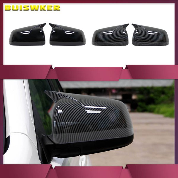 Für Mitsubishi Lancer X10 EX EVO 2008-2016 Seite Tür Rückspiegel Abdeckung Trim Shell Aufkleber Auto Styling Zubehör auto Teil