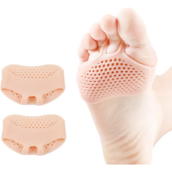 Silicone Padded Forefoot Insoles Honeycomb High Heel Shoes Pad Gel Insoles Breathable Health Care Massage insoles for feet