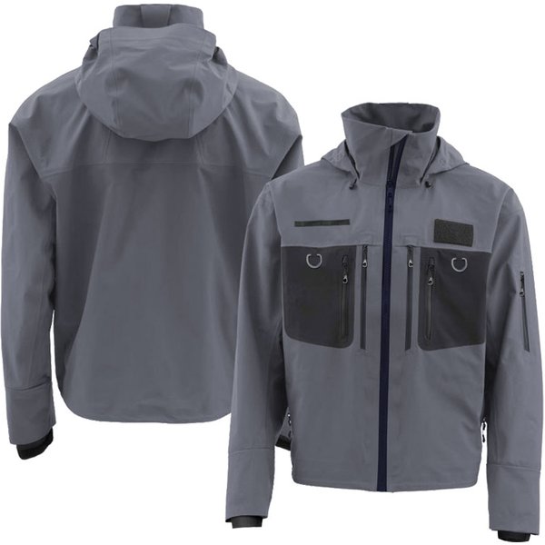 Waterproof Tactical Wading Jackets Light Breathable Rain Clothing G-4 Guide for Anglers Fishermen Fly Fishing Hunting Kayaking