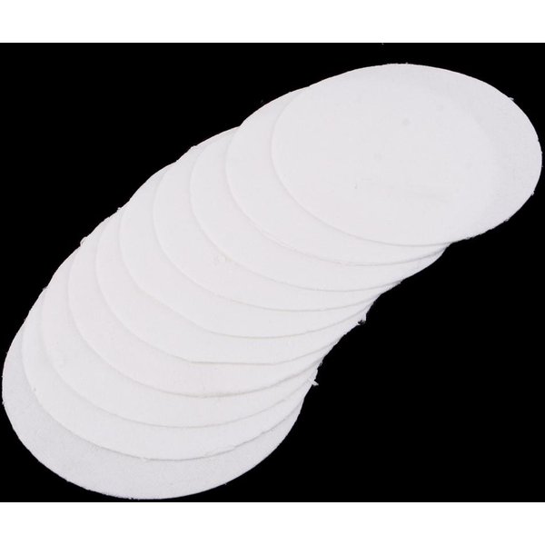 10x Keramikfaser-Mikrowellenofen-Glas-Sicherungspapiere, Papiere, Matte, 115 mm x 1 mm