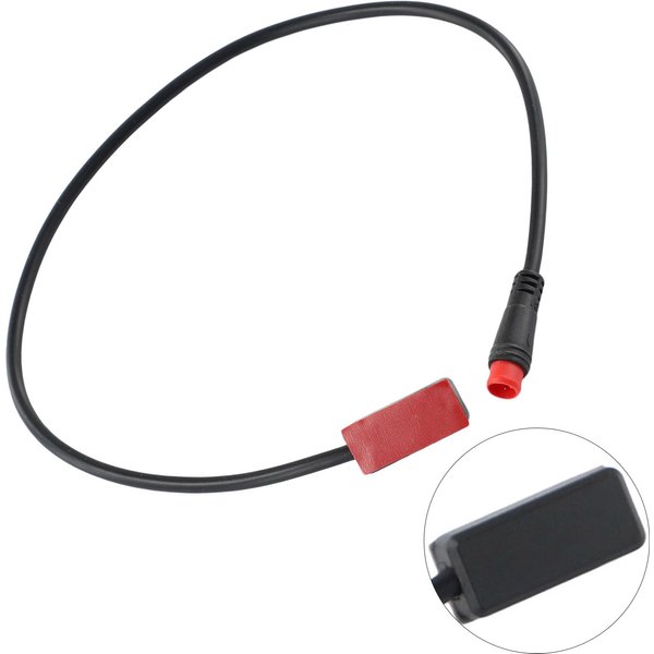 Capteur de frein pour Kit de Conversion de vélo électrique hydraulique, capteur de frein rouge à 2 broches, accessoires de rénovation de vélo électrique étanche