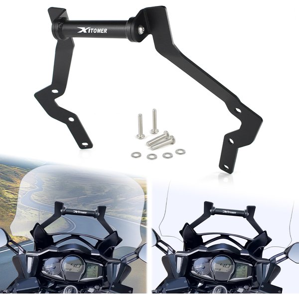 Support de navigation GPS pour moto, support de téléphone, FJR1300 2013-2016 2017 2018 2019 2020 2021 2022 2023 2024 pour Yamaha