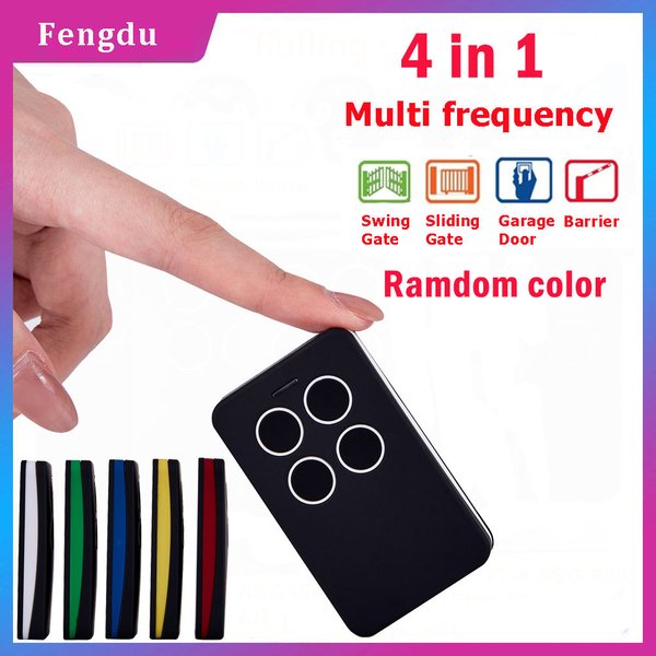 Universal Garage Door Control Remote Control For Gate Multifrequency 280-868mhz For The Self-copying Gate