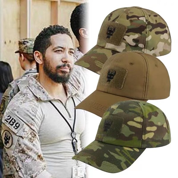 Casquette de baseball Multicam pour hommes et femmes, série Seal Team, camouflage tactique, snapback extensible, chapeau de sport