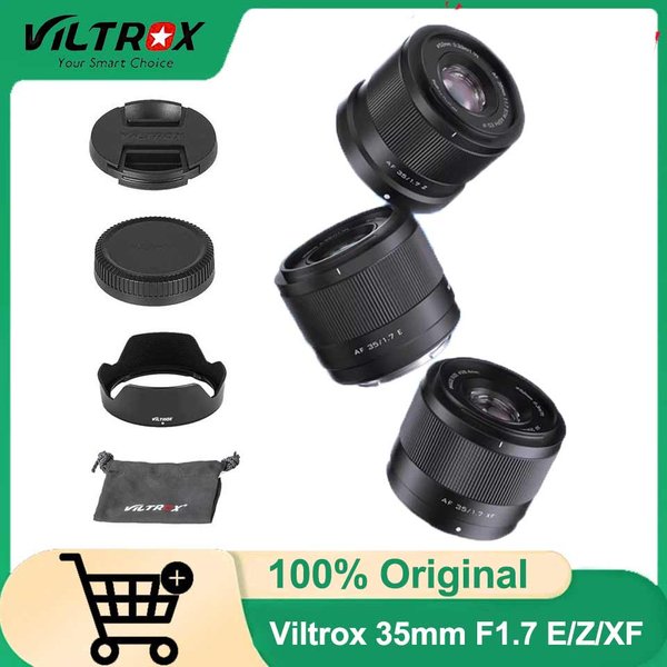 Objectif Viltrox 35mm F1.7 Air autofocus APS-C pour Sony ZVE10 II A7IV Fuji XM5 X-T5 X-T30 II Nikon Z Mount ZFC Z50 Z7II