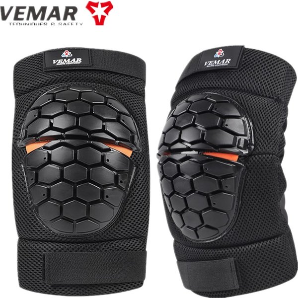 VEMAR Motorrad Knieschützer MTB DH MX Dirt Bike Moto Knieorthese Stützschützer Motocross Knieschützer Schutzausrüstung M-XL