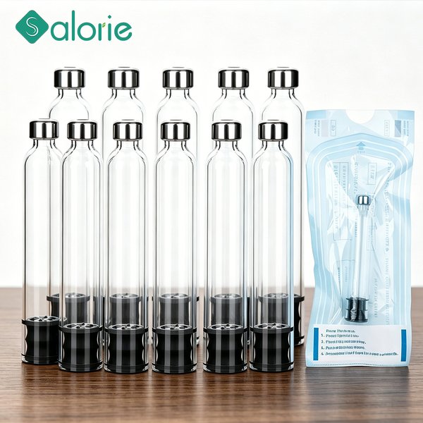10-50Pcs 3ML Insulin Cartridges 300IU Sterilized Disposable Glass Vial for Diabetes Injection Pen for Peptide Pen Injection