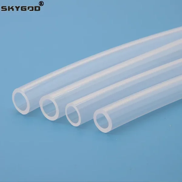 1/5/10M Lebensmittelqualität transparenter Silikonkautschukschlauch ID 0,5 1 2 3 4 5 6 7 8 9 10 12 mm Außendurchmesser flexibler ungiftiger Silikonschlauch klar