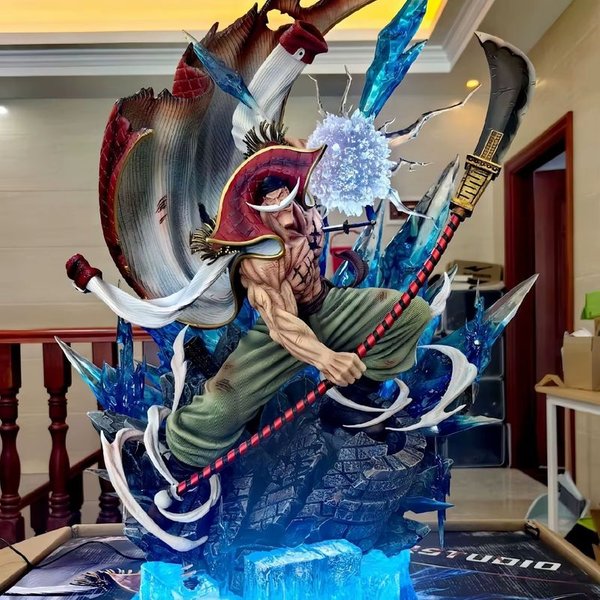 Figurine d'action Spot PVC 40cm Edward Newgate - Statue Lx Gk Whitebeard One Piece, jouet de collection, décoration de bureau