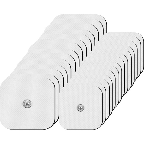10/20 Stück Elektroden EMS-Muskelstimulator TENS-Pulsmassagegerät Ersatzpflaster Selbstklebende Wiederverwendbare Elektrodenpads