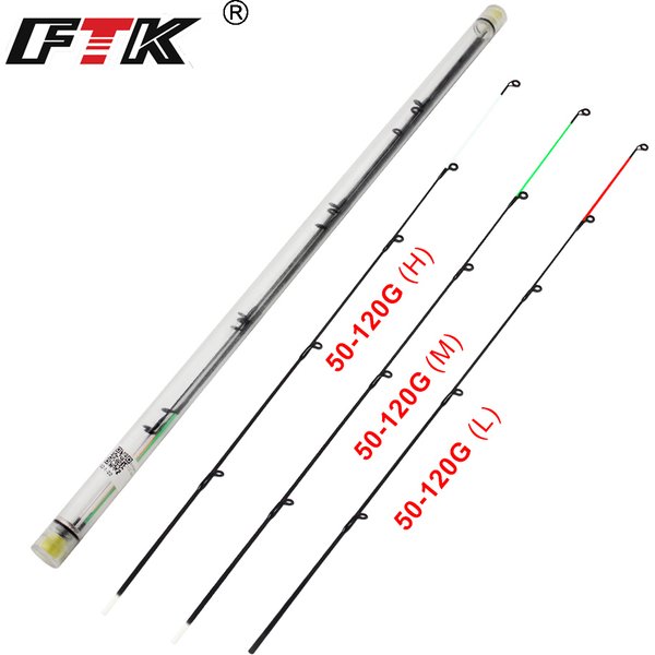 FTK Fiber Glass Top Tip M/L/H 50-120g Feeder Carp Rod Top Tip Fishing Accessories Fishing Tackle
