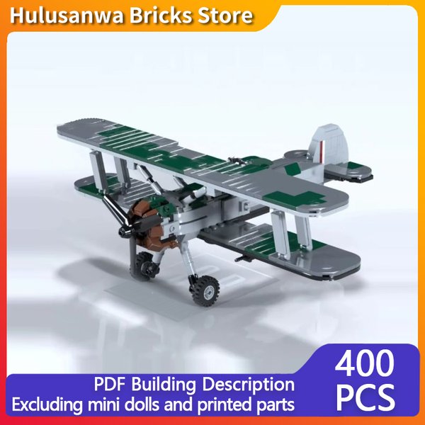 Militär-Kampfjet-Modell MOC Bausteine Kriegsausrüstung Modulare Technologie Geschenke Feiertags-Bausatz Kinderspielzeug-Set