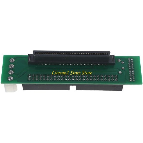 Micro-SATA-Kabel SCSI SCA 80-Pin auf 50-Pin Buchse Ultra SCSI II/III LVD-SE Adapter SCSI 80-Pin-50-Pin Karte
