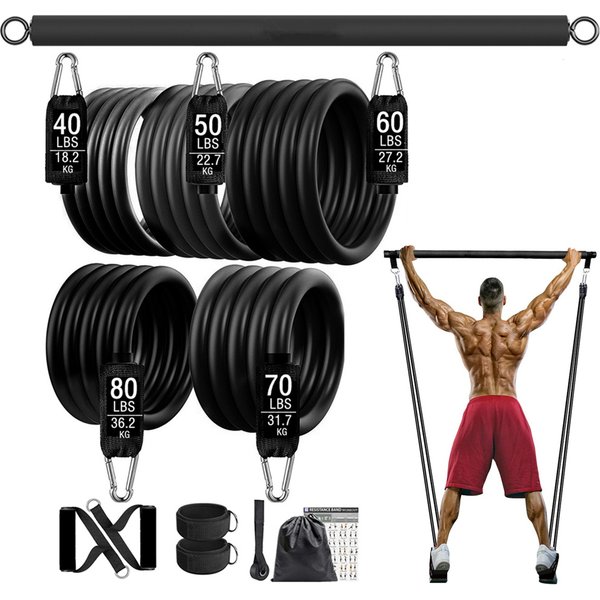 Bande élastique de résistance pour butin de Fitness, 300lb, entraînement pour l'entraînement à domicile, exercice de Sport, ensemble de harnais d'haltères, équipement d'extension