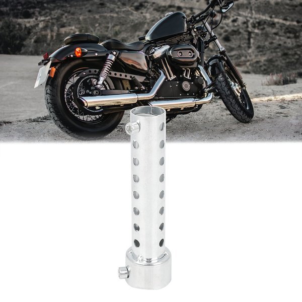 UXCELL DB Killer universel pour échappement de moto, insert de silencieux OD 35mm 42mm 45mm 48mm 60mm, argent