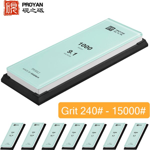 PROYAN Grit240#15000# Professional Sharpening Stone White Alundum Whetstone Kitchen Knife Sharpener Woodworking Grindstone Tool