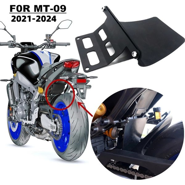 Für Yamaha MT-09 MT09 MT 09 SP 2021 2022 - 2023 2024 Motorrad-Zubehör Hinterer Stoßdämpferschutz Abdeckung Schmutzfänger