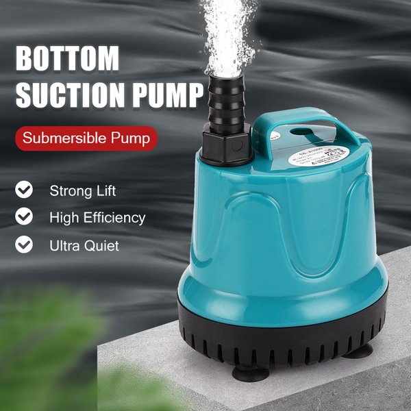 Pompe à eau d'aspiration inférieure pour Aquarium, pompe Submersible 220V-240V pour Cycle d'eau et pompage de l'aquarium