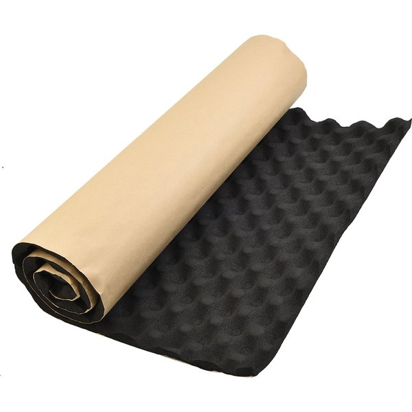 1 Pc 2cm Car Deadener Noise Insulation Acoustic Dampening Foam Subwoofer Mat Car Hood Insulation Silent Mat