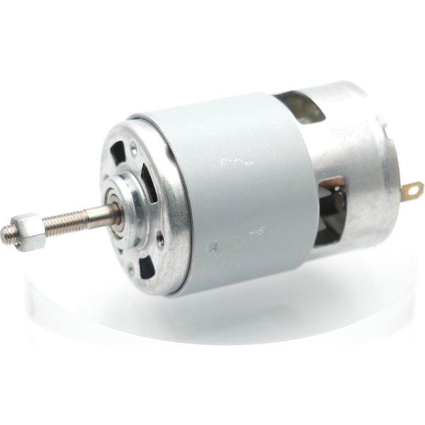 Tondeuse à Gazon Rechargeable Universelle, Moteur DC 12V 18V 24V 36V 42V 48V 21V-198V, Lithium Électrique Haute Puissance, Moteur 755 en Cuivre Pur