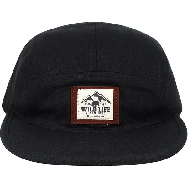 WILD LIFE Cotton 5 Panel Baseball Cap Snapback Caps Bone Gorras Hombre Originales Hip Hop Hats For Men Women Adjustable