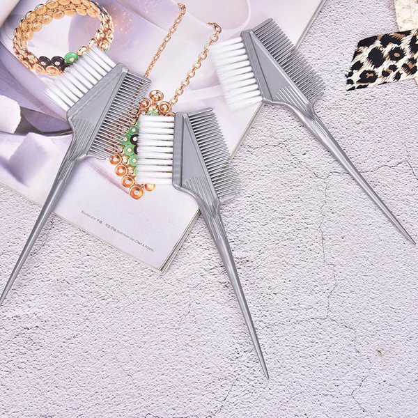 1 Pcs Pro Salon Tools Plastic Hair Dye Coloring Brushes Comb Barber Salon Hairdressing Styling Tools Hair Color Combs With Brush