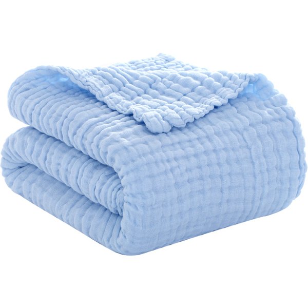 Baby Swaddle Decke Musselin Neugeborenen Wrap für Kind Kinder Jungen Mädchen Bad Handtuch Infant Solide Weiche Baumwolle Kinderwagen Abdeckung 105*105 cm