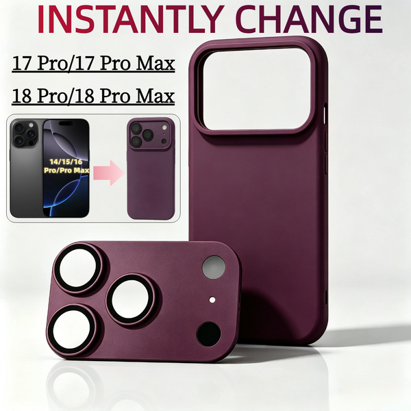 Für iPhone 14 15 16 Pro Max Hülle mit Kameraschutz Schnellwechselbar auf iPhone 18 17 Pro Pro Max