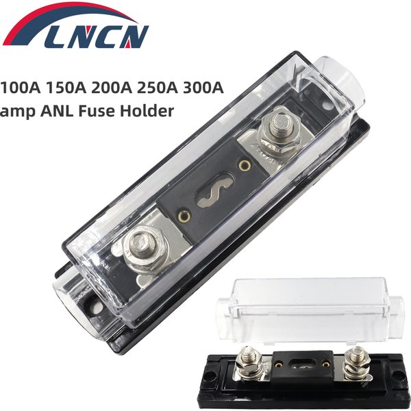 ANL Car Audio Fuse Power Fuse Holder 100A/150A/200A/250A/300A Inline Fuse 0/2/4/8 Gauge AWG Bolt-on Fuse