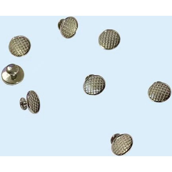 100pcs Dental Orthodontic Lingual Button On Sales Metal buttons MIM Lingual Attachments Appliances orthodontic brackets