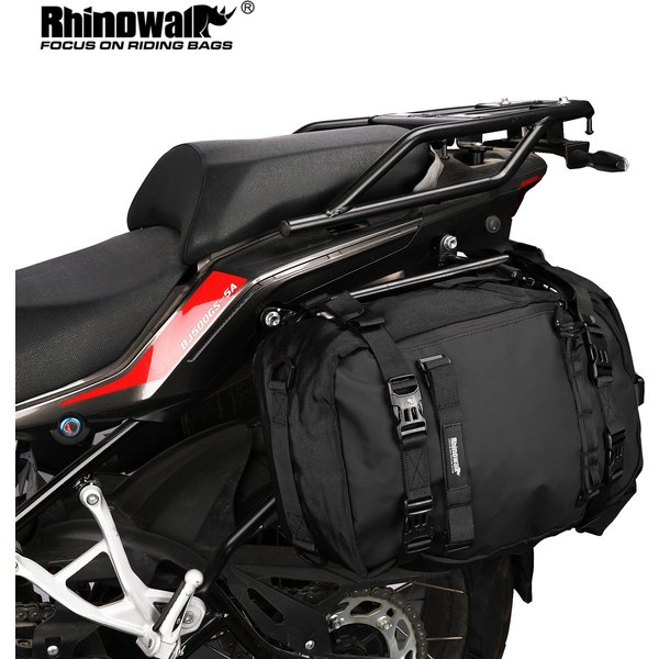 Rhinowalk sac arrière de moto 30L/20L/10L sac arrière latéral de moteur de Motocross sac intérieur étanche sac de rangement de selle bagages 1 pièce