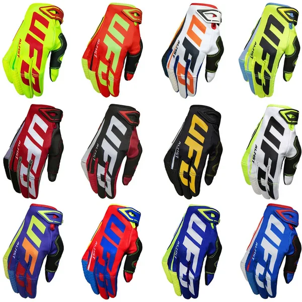 UFO Almst Off-Road rękawice motocyklowe Enduro odporne na wstrząsy męskie wyścigi Guantes Moto Cross Luvas motocykl MX ATV rękawice na lato