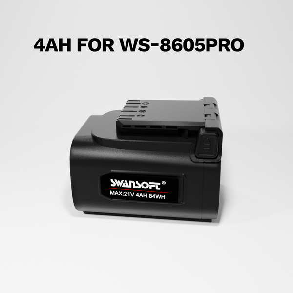 SWANSOFT 4AH Akku für elektrische Astschere 8605Pro/PRU40/758/768, elektrische Akku-Kettensäge CS-2