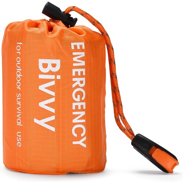 Sac de couchage de survie d'urgence en plein air, couverture thermique en Mylar, sac étanche et réutilisable, Portable, Camping, randonnée, équipement d'urgence