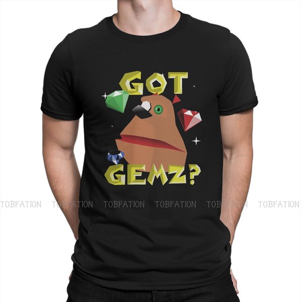 T-shirt à col rond en coton pour hommes et adolescents, vêtements grunge, jeu Spyro The Dragon, Got Gemz, Harajuku, taille Y