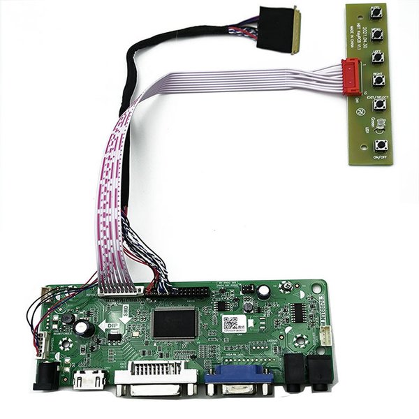 N156BGE-L31 N156BGE-L41 1366x768 LCD LED Écran HDMI + DVI + VGA Carte Contrôleur Pilote Moniteur Panneau