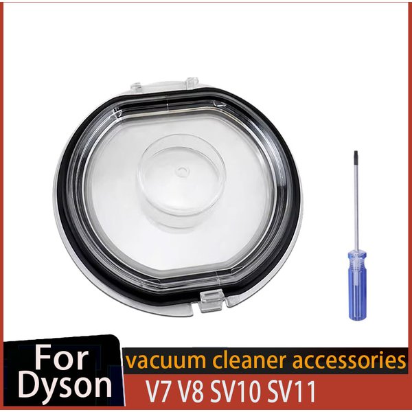 Couvercle de poubelle pour aspirateur Dyson V7 V8 SV10 SV11, seau à poussière, tasse à saleté, pièces de rechange, accessoires de réparation