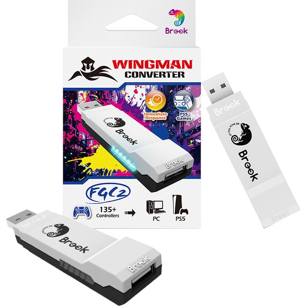 Convertisseur PS5 natif Brook Wingman FGC 2 pour PS5/PS4/XBox série X | S/Xbox One/Elite S contrôleur de sorcière/PC/Arcade Stick