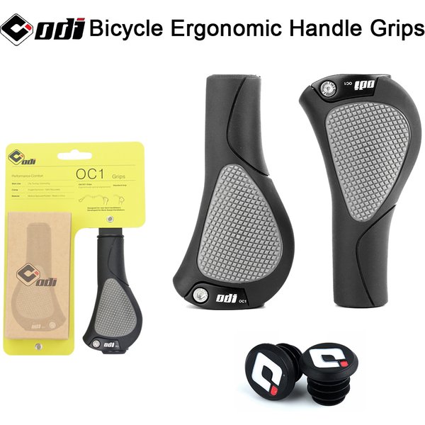 ODI OC1 Bicycle Grips 22.2mm Large Pad Bike Handlebar Cover MTB Anti-Slip Grips Ergonomic Cycling Rubber Ball Handle Accessories