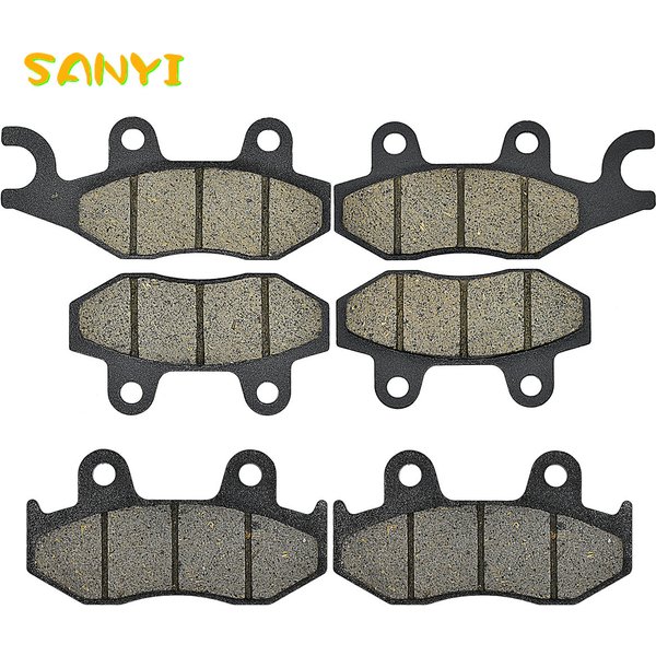 Plaquettes de frein avant arrière de moto pour Yamaha, YFZ450, YFZ 450, RL, YFZ450R, YFZ 450R, 06-15, YFM700 Raptor, YFM 700, YFM 700R, 2013-2018