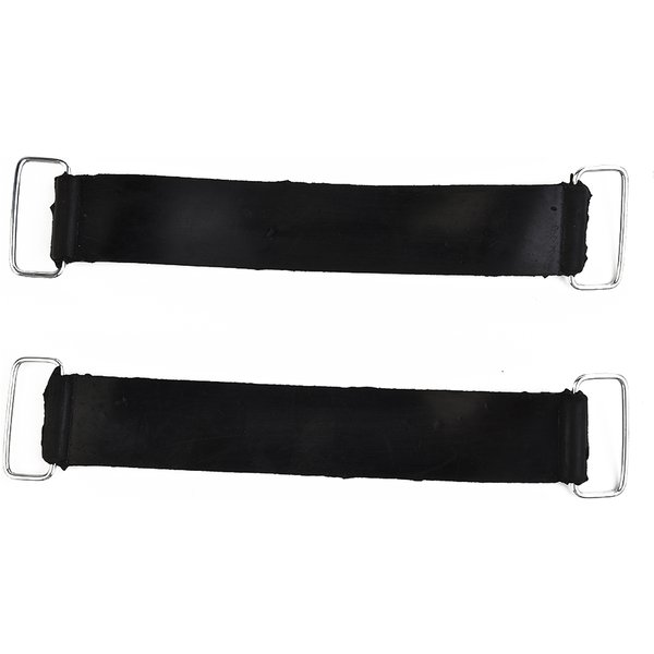 2 Stück Gummibänder 18-23cm Gummiband Metalls chnalle Motorrad Gummi Batterie riemen elastischer Verband halter Gürtel für Honda-Yamaha