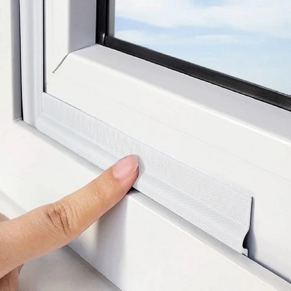 Schiebetyp-Fensterdichtungsstreifen, Tür- und Fensternaht, winddicht, Schalldämmung, selbstklebender Dichtungsstreifen, warm, blockiert den Wind